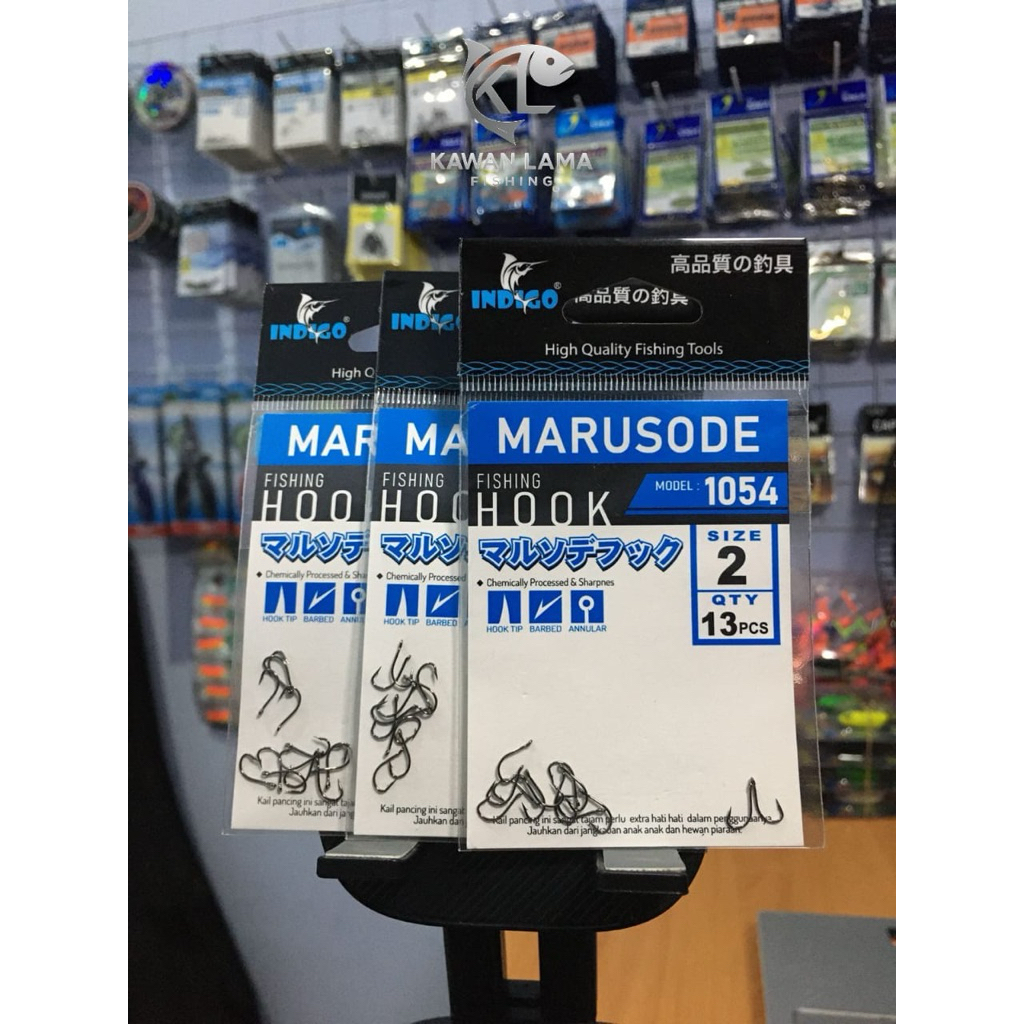 kail Pancing Indigo / Kawat Pancing Indigo Marusode 1054 (Puyu)