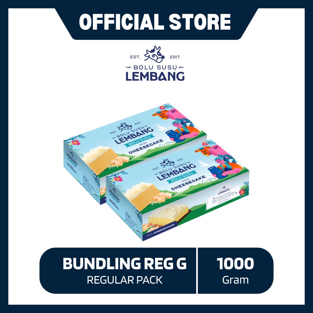 

BUNDLING REG G (BOLU SUSU LEMBANG CHEESECAKE+CHEESECAKE )