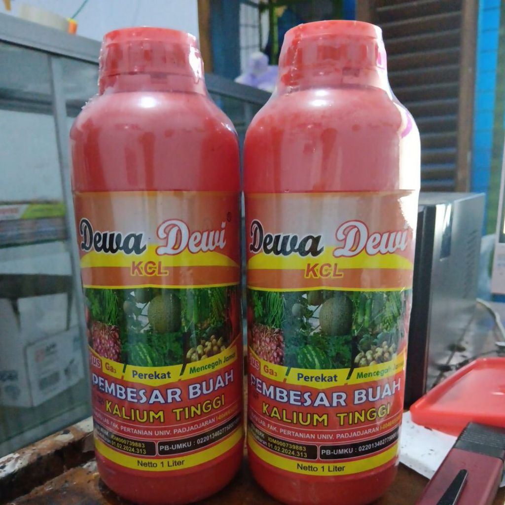 pupuk KCL cair DEWA DEWI ISI 1 LITER