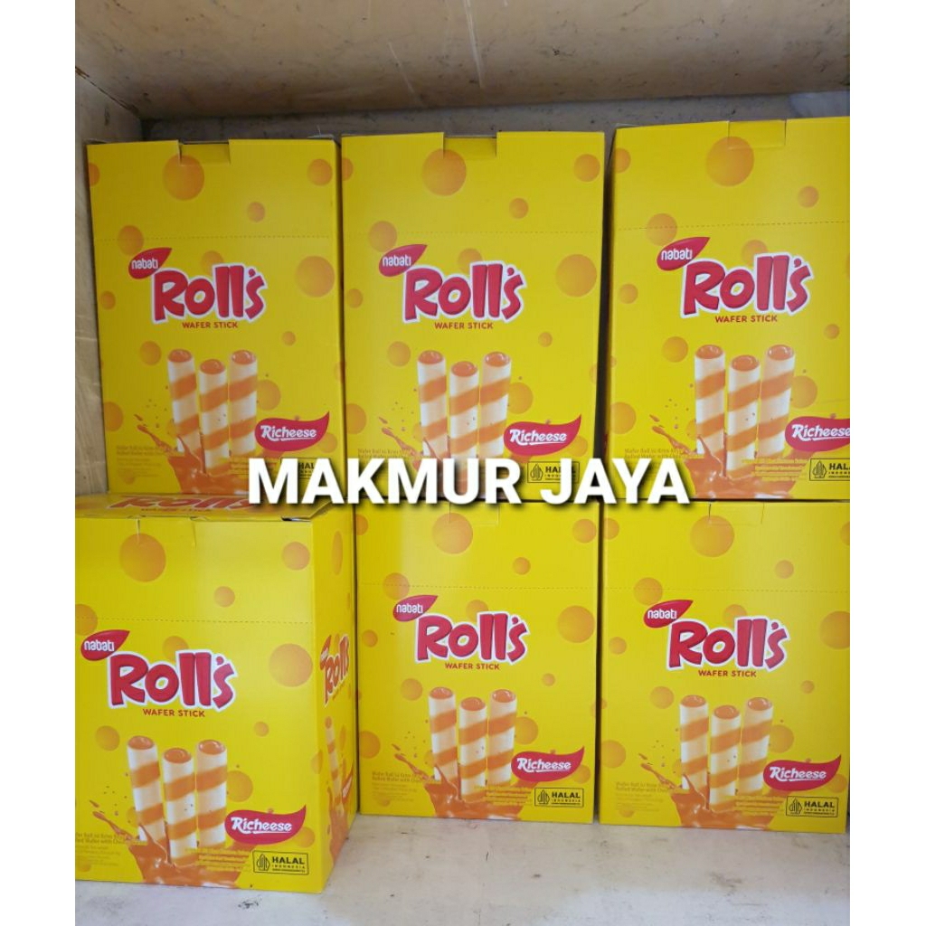 

NABATI RICHEESE KEJU ROLLS ASTOR ( 1 Kotak isi 20 pcs)