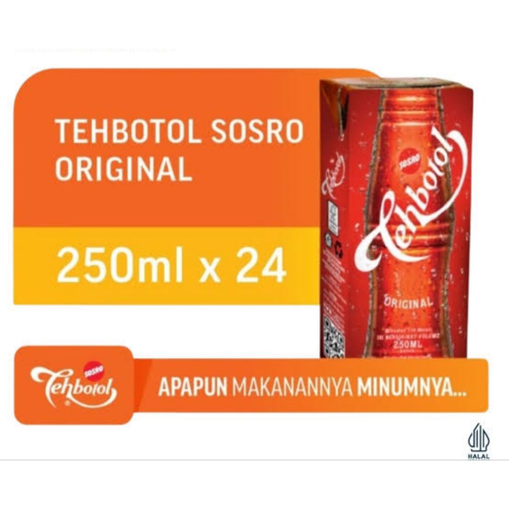 

teh botol kotak uk 250ml x 24
