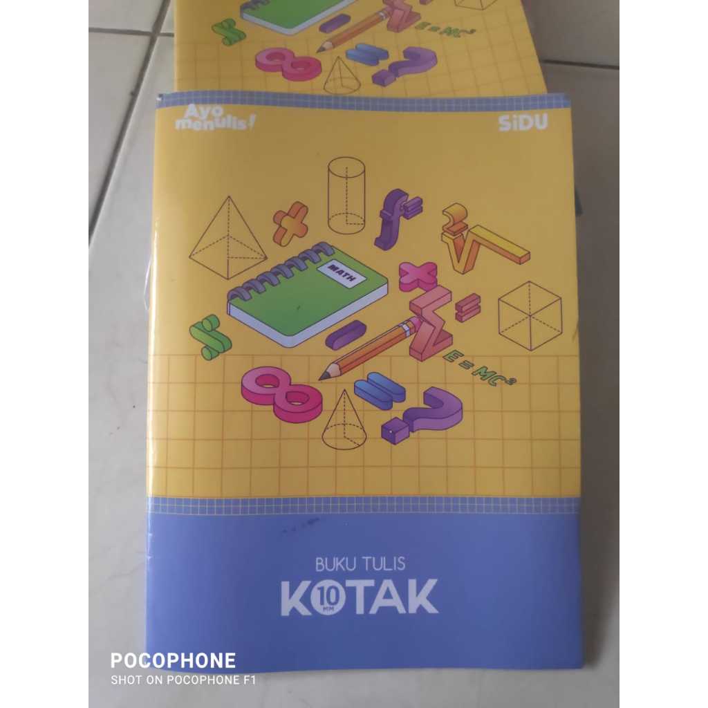 

SIDU BUKU TULIS KOTAK SQ10 KASAR 38 LEMBAR 1 LCS