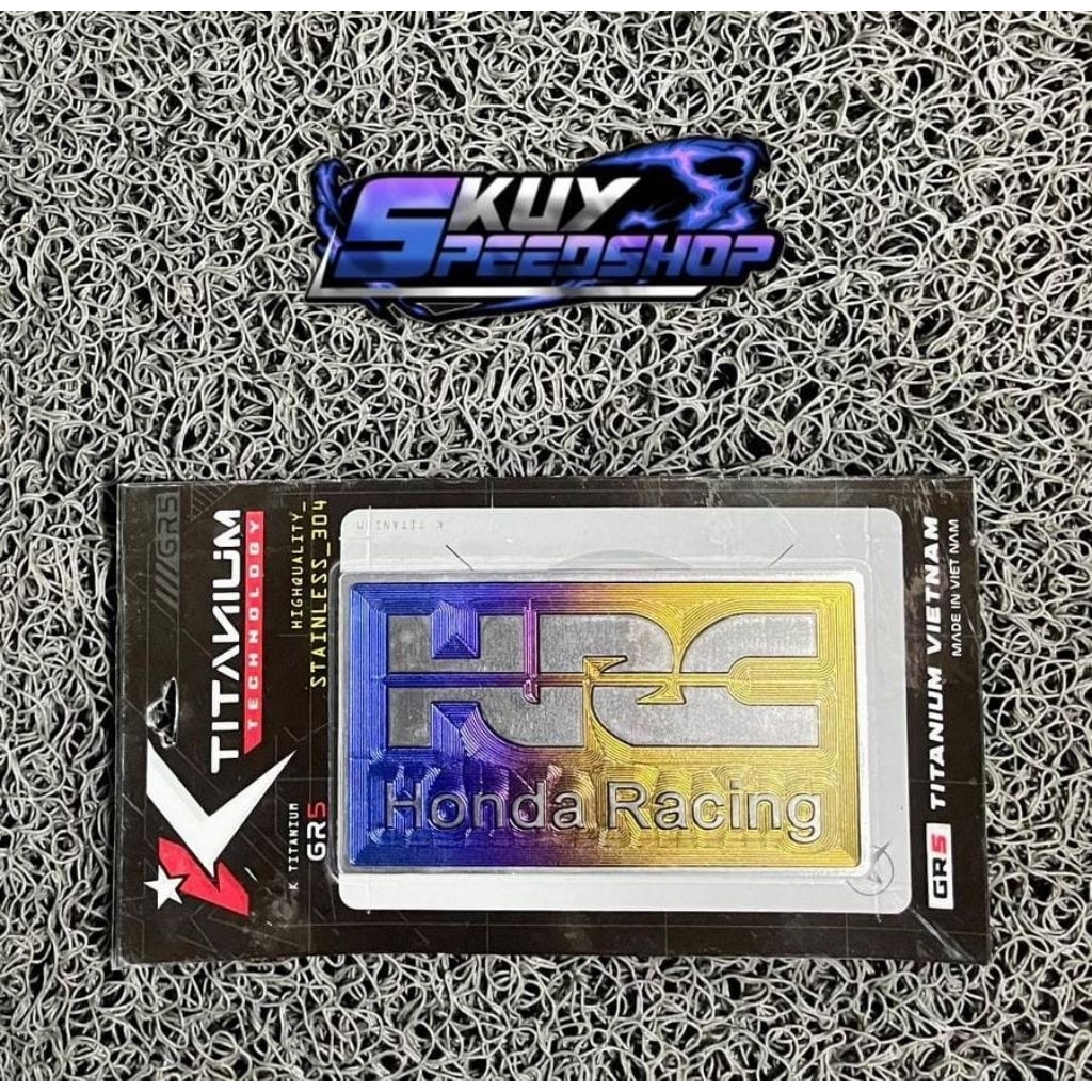 EMBLEM HUGGER HRC TITANIUM