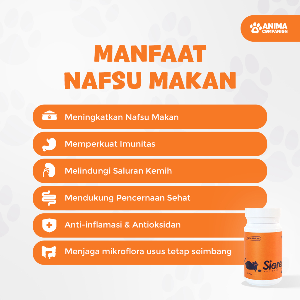 Seaningrum Penambah Nafsu Makan Kucing Sioren Nafsu Makan Kucing Vitamin Nafsu Makan Kucing