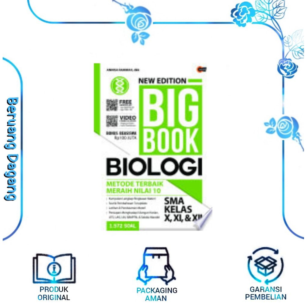Buku NEW EDITION BIG BOOK BIOLOGI SMA KELAS X, XI &XII
