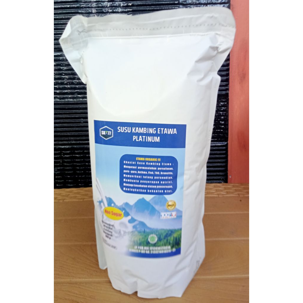 

SUSU KAMBING ETAWA PLATINUM SK77 NON SUGAR/UNTUK SAKIT ASMA,kesehatan sendi dan tulang