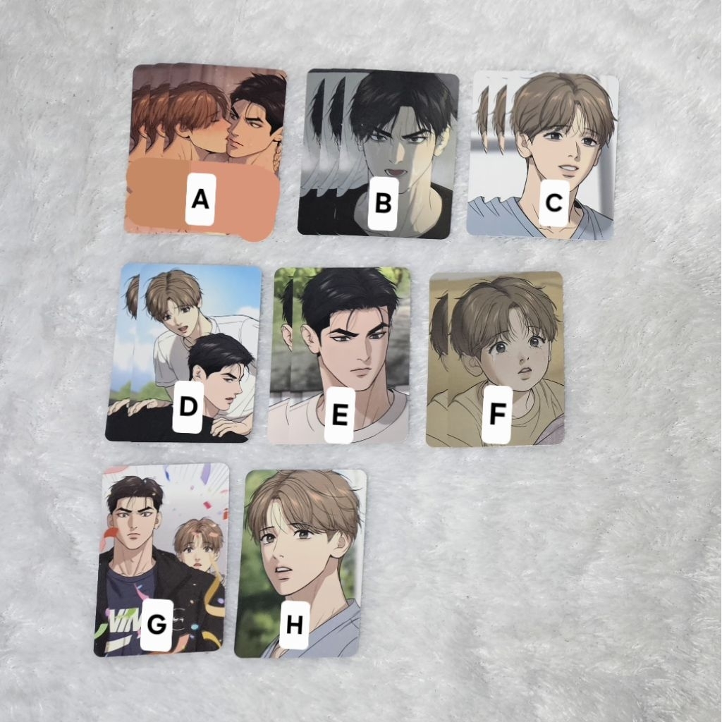 [READY] Jinx ver.2 Photocard Official RPC Lezhin Joo Jaekyung Kim Dan