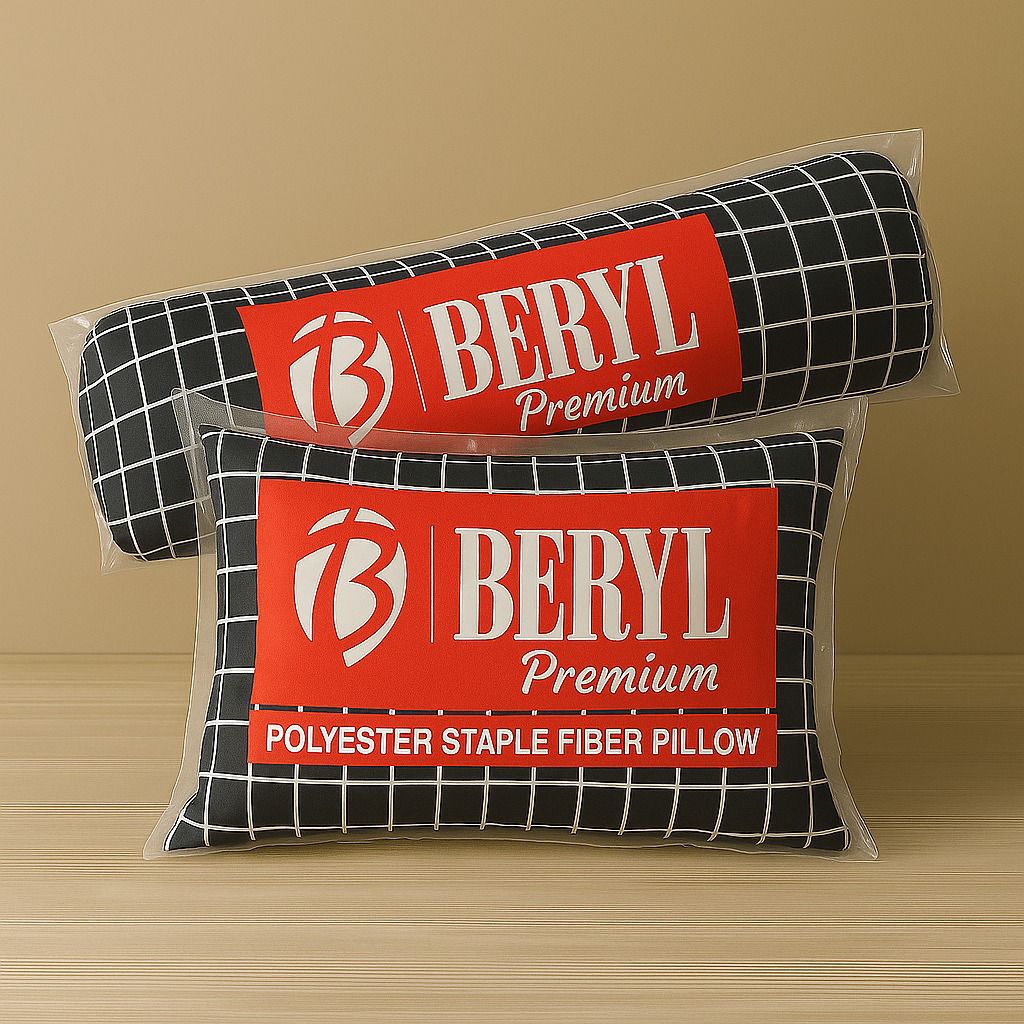 Bantal Guling Besar Motif Premium – Isi Tebal, Empuk & Nyaman | BERYL