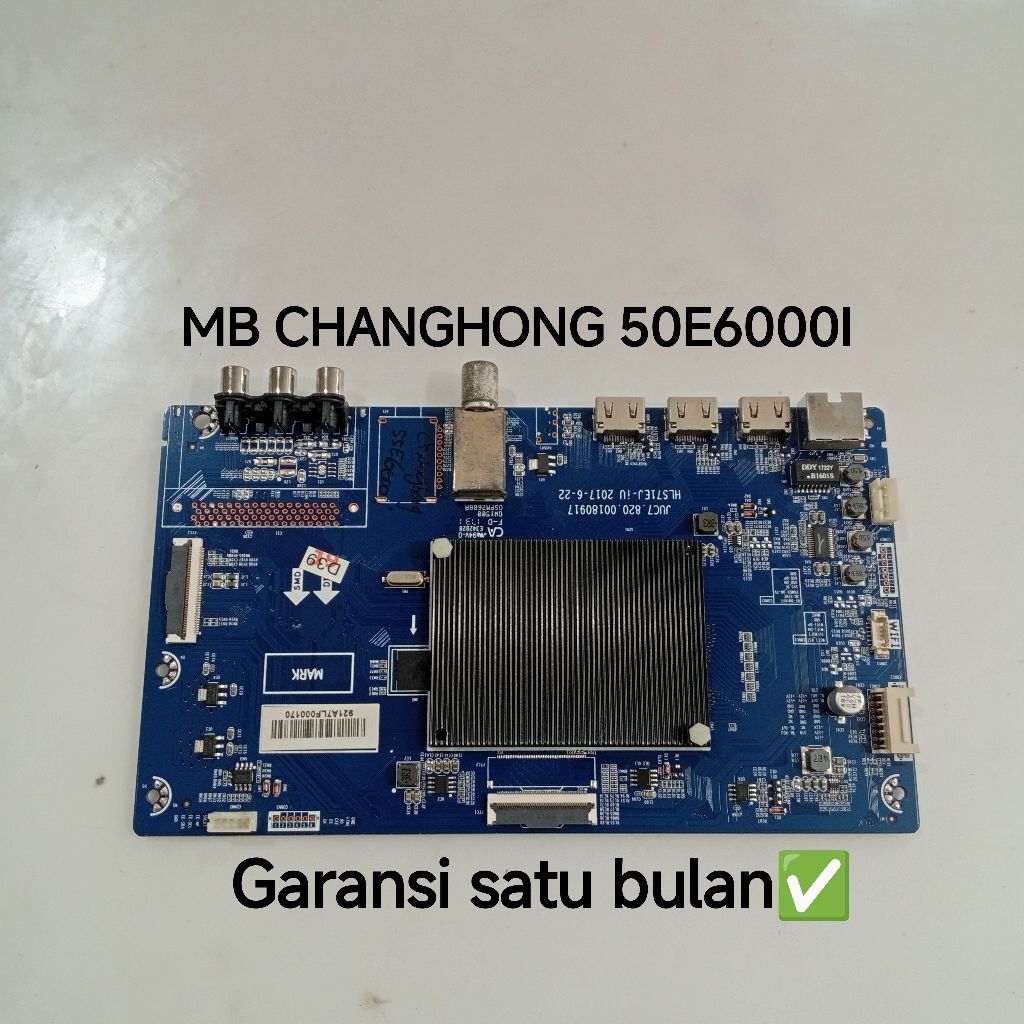 MB TV CHANGHONG 50E6000I MAINBOARD-MOTHERBOARD-MOBO-MODUL MESIN TV CHANGHONG 50E6000I