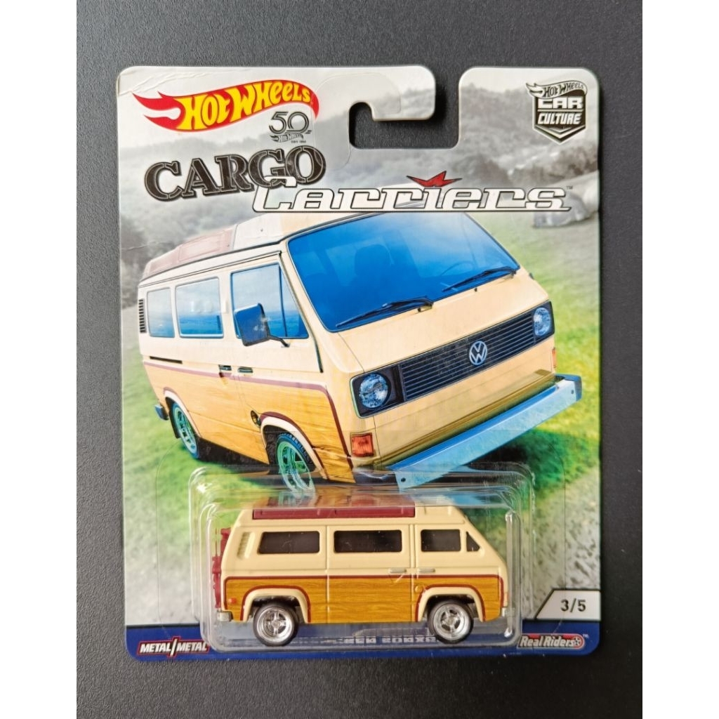 Hotwheels Premium Volkswagen Sunagon Cargo Carriers