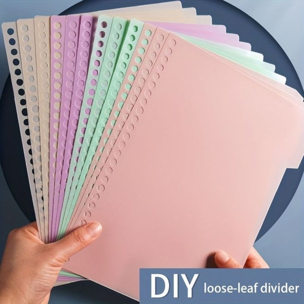 

Cover Binder Minimalist Ukuran B5 A4 A5 Sampul Binder Cover Loose Leaf Mika