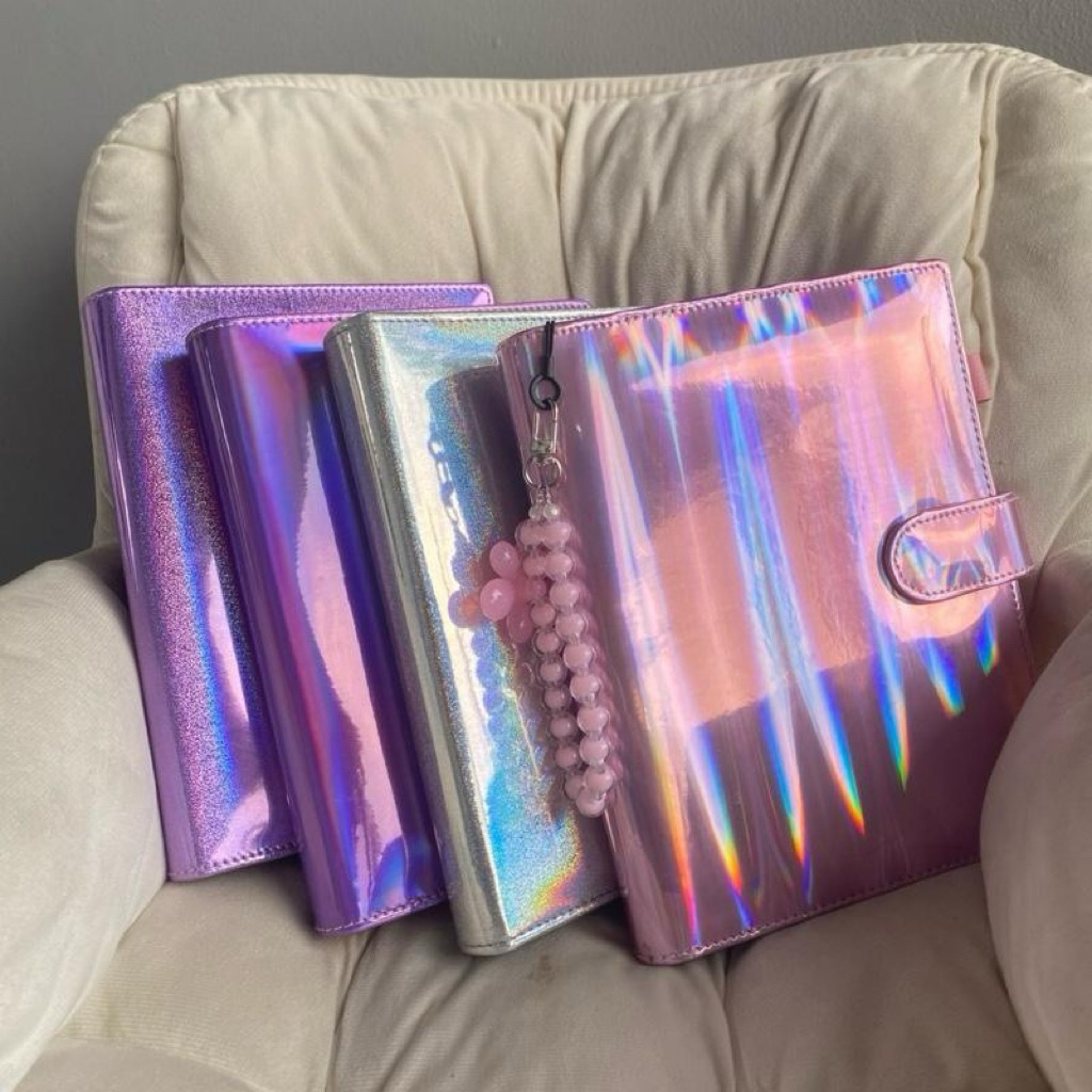 

Binder Hologram Kulit Polos Eksklusif/Buku Catatan Sekolah Kuliah