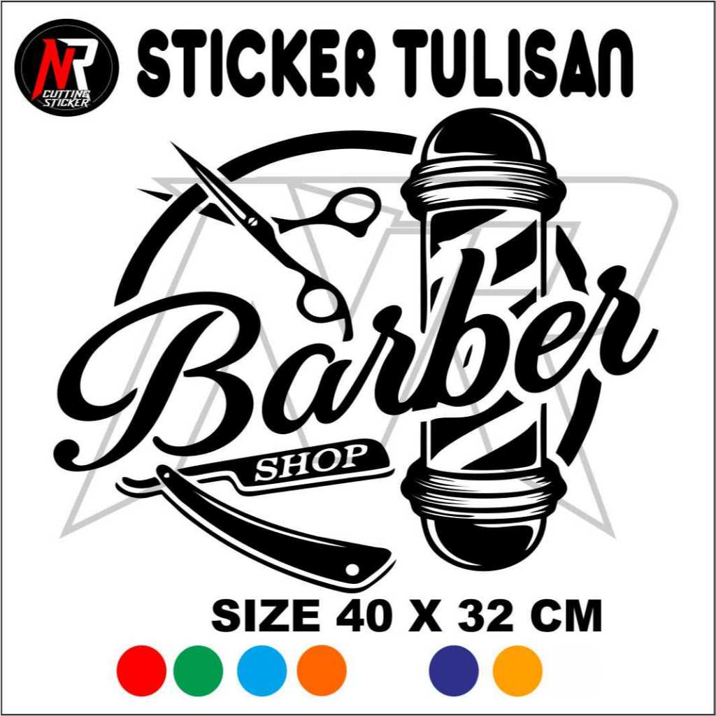 

STICKER CUTTING TULISAN BARBER SHOP