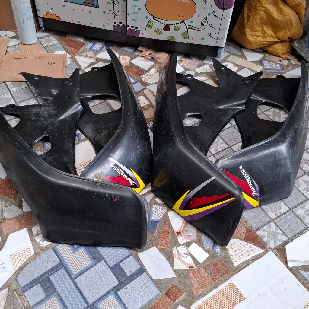 Sayap astrea grand bulus legenda impressa original copotan (set kiri kanan)