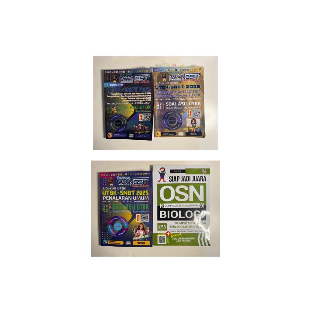 BUKU UTBK/ OSN 2025 | Wangsit, Inten