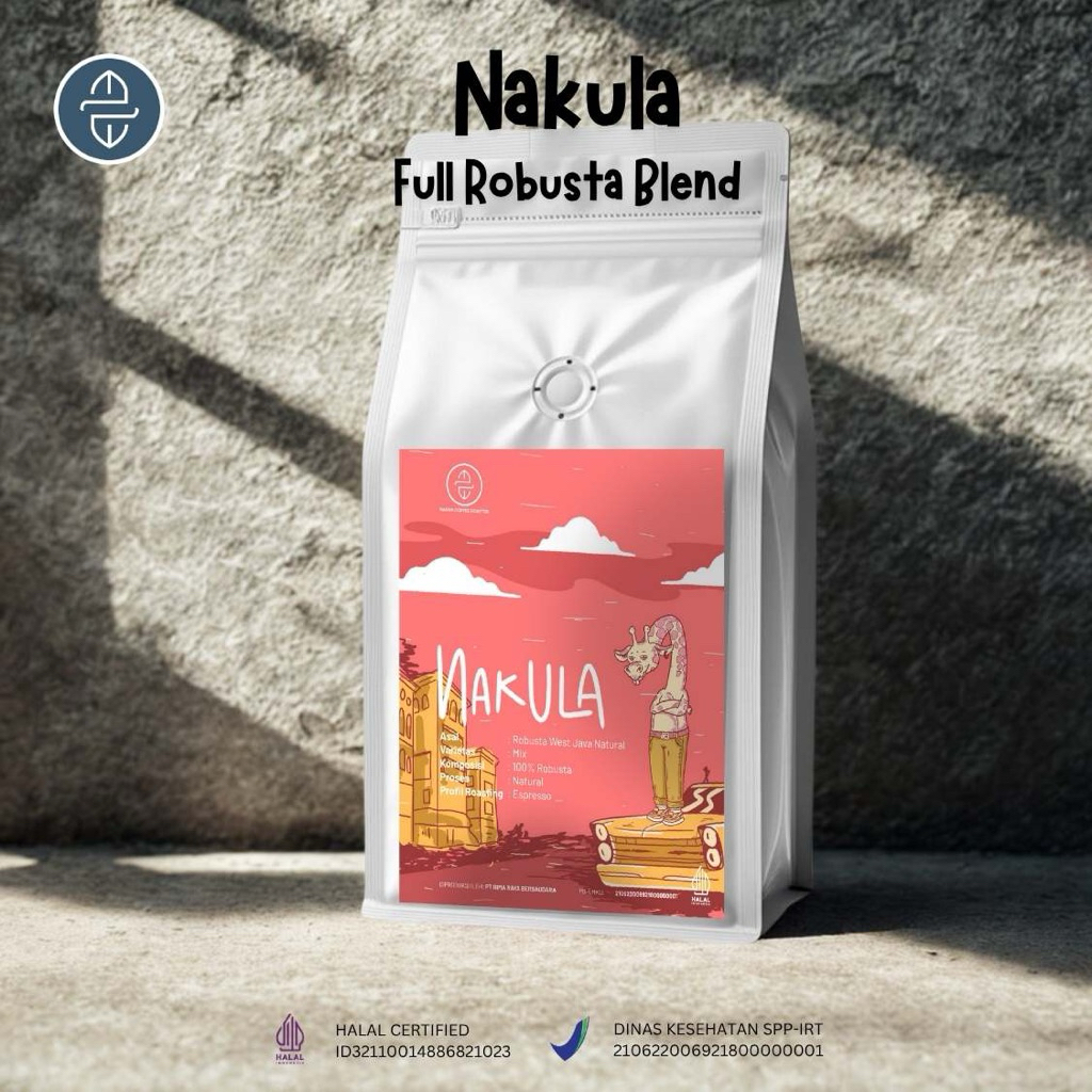 

Biji Kopi Full Robusta Blend Nakula - 500gr