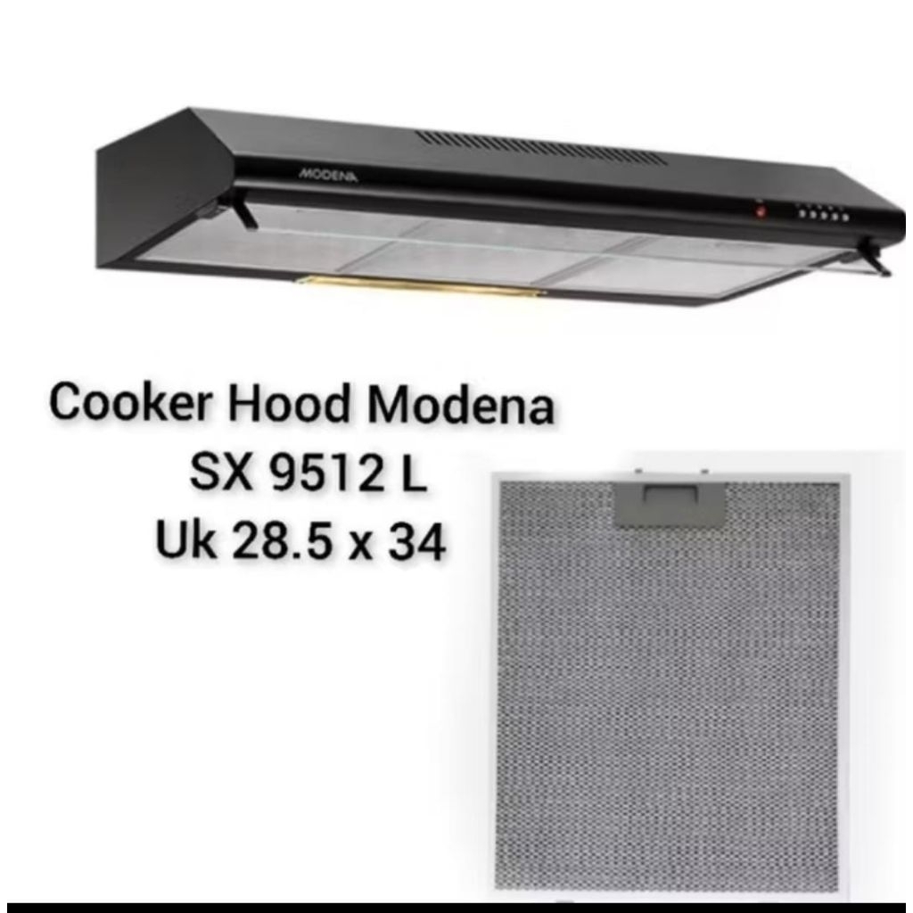 Alumunium Foil Cooker Hood Modena Sx 9512 L