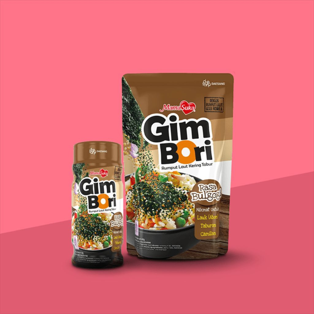 

Gim Bori Bulgogi 30gr|60gr| Nori bubuk mamasuka