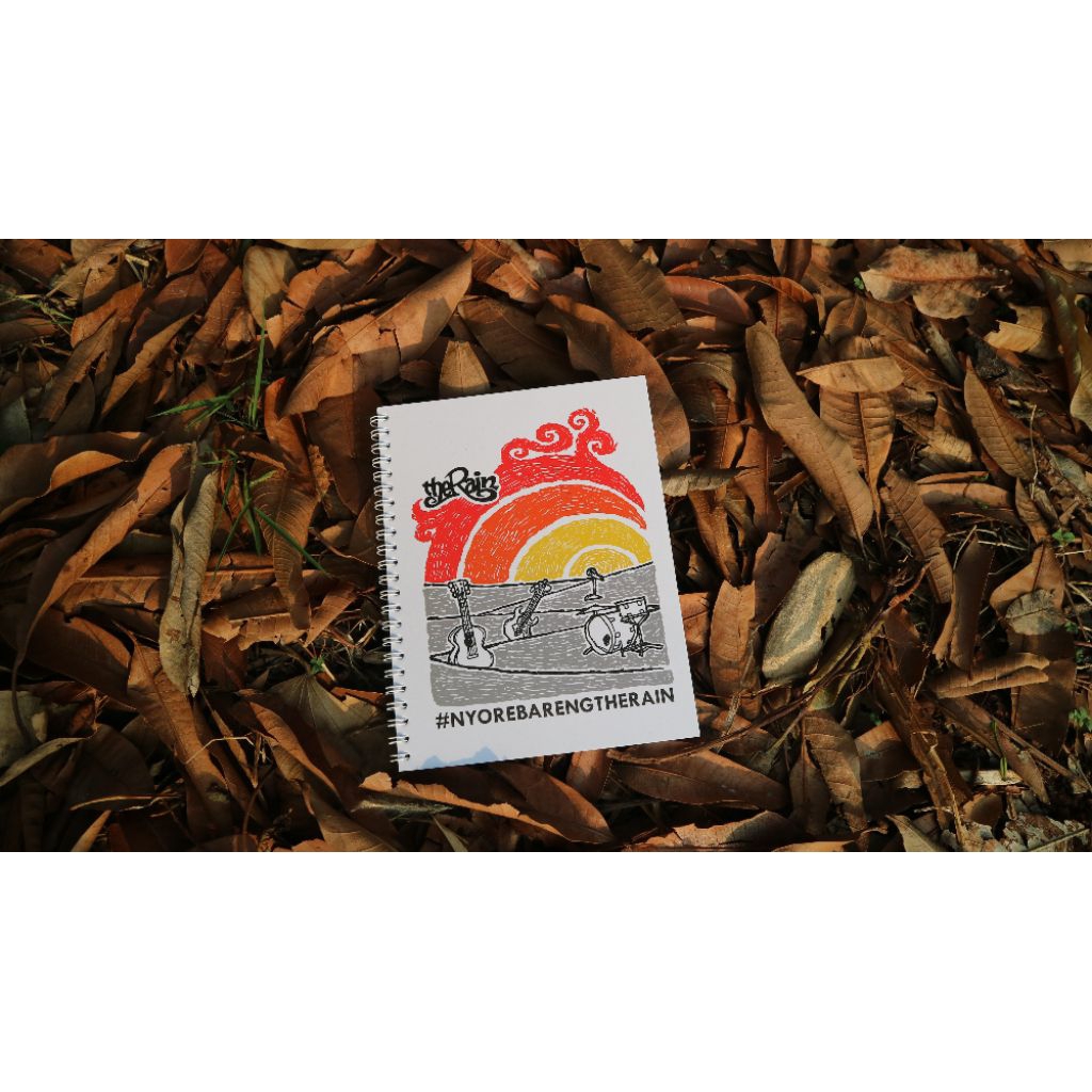

The Rain - Notebook Nyore Bareng The Rain | Original Merchandise