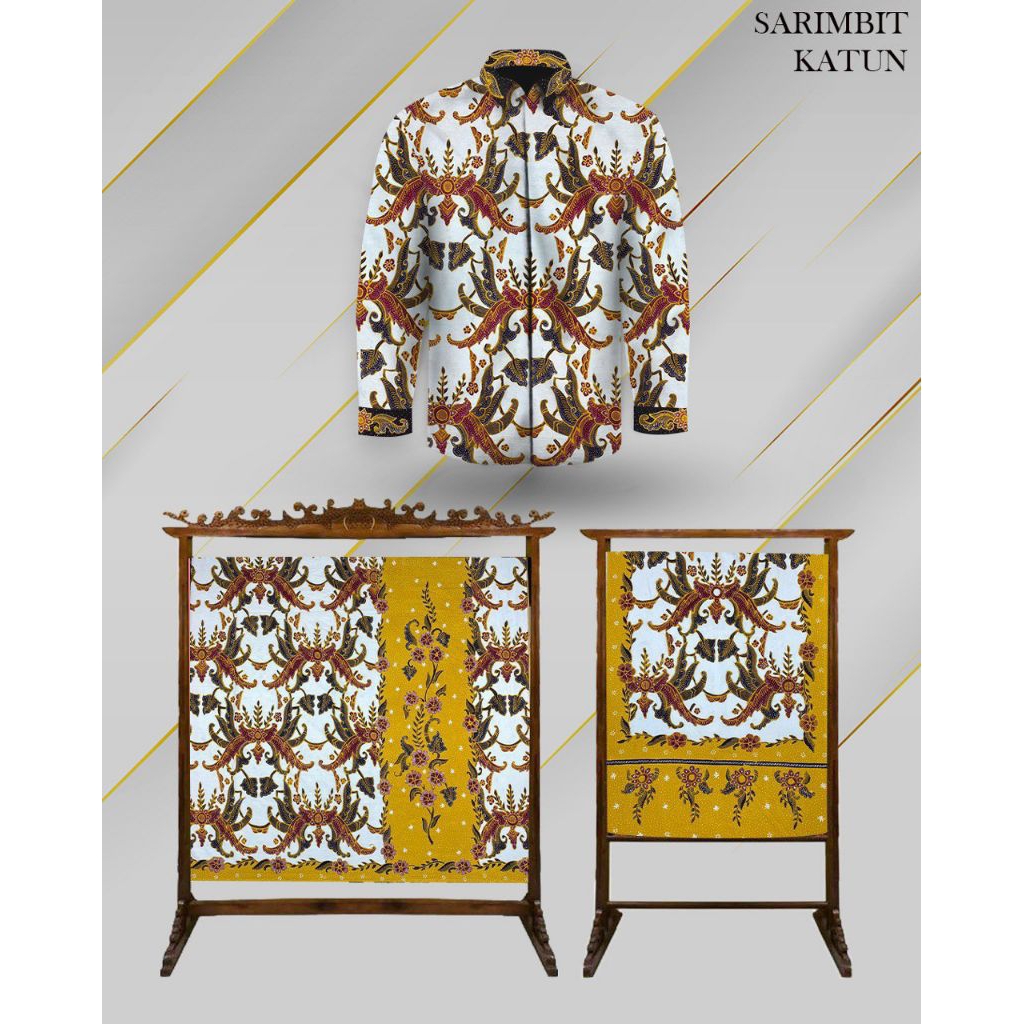 Bahan Batik Tulis Exlusive Sarimbit Katun Asli Full Tulis Manual