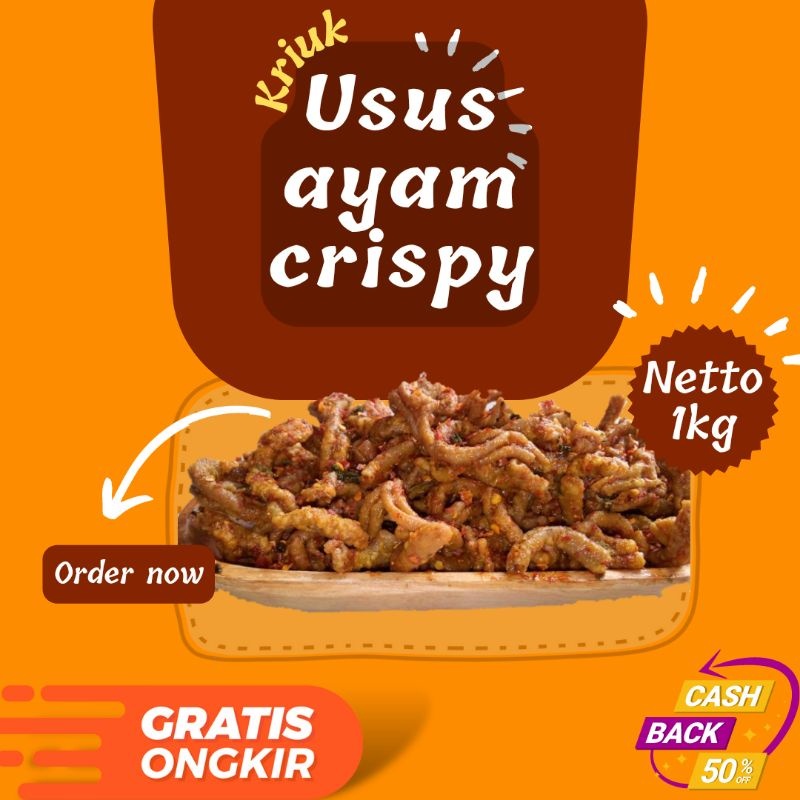 

PROMO !!!!!! Kriuk Usus Ayam Crispy TERMURAH TERLARIS POPULER PROMO