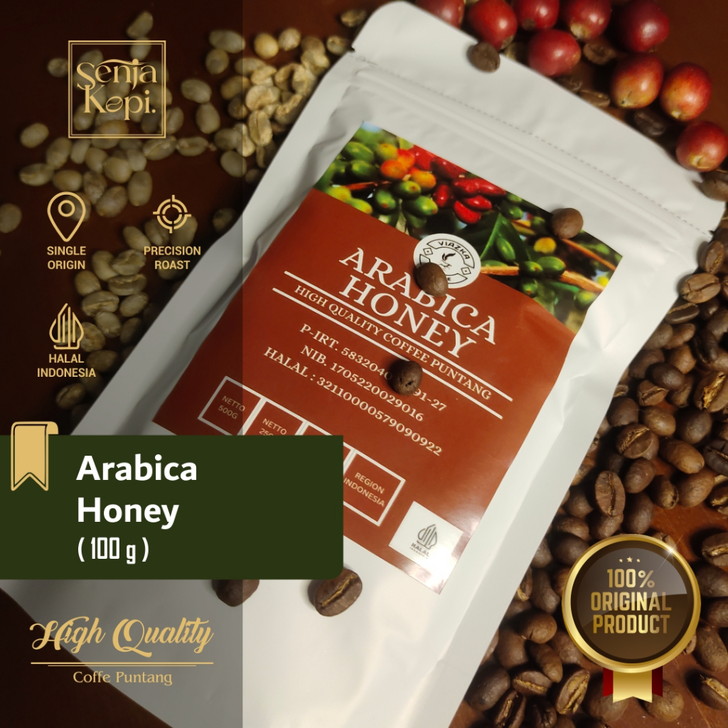 

ARABICA HONEY 100g | PUNTANG SINGLE ORIGIN | REQUEST ROAST & GRINDER