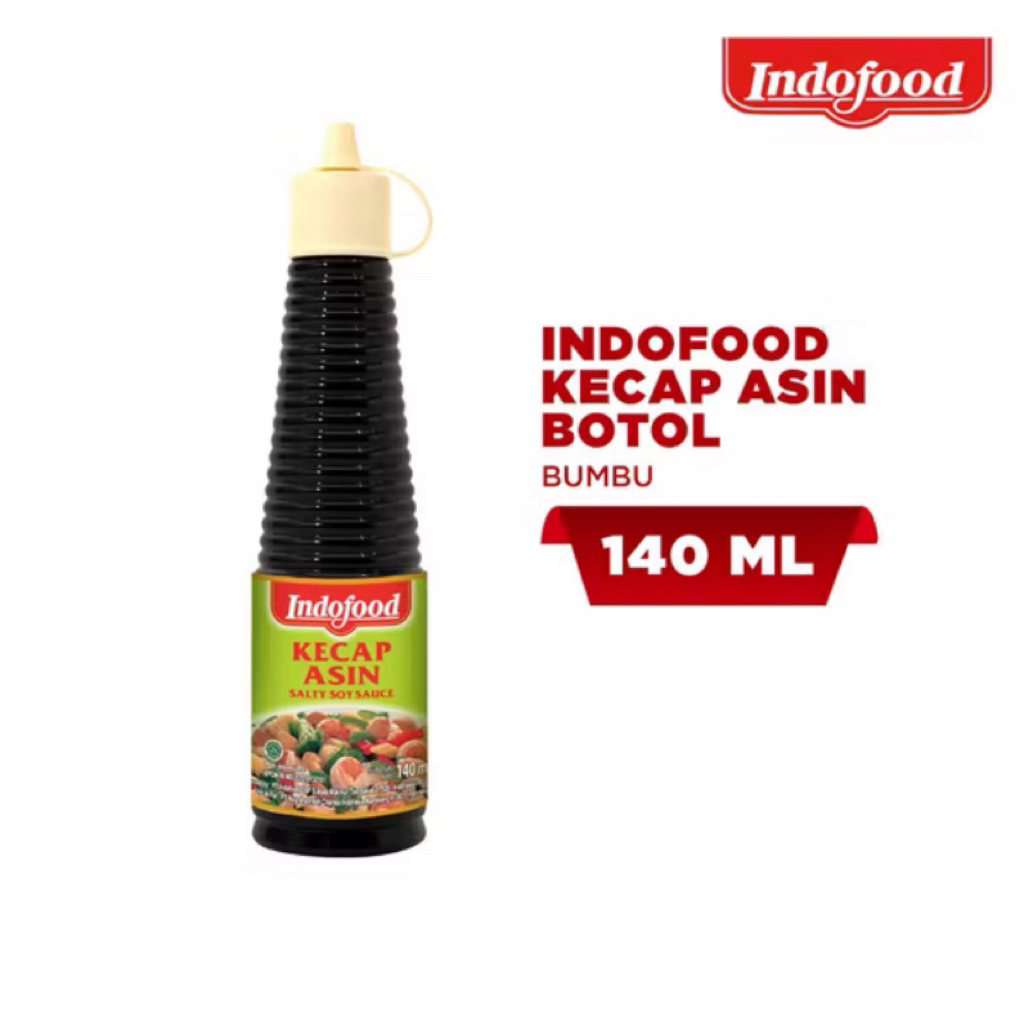 

Indofood Kecap Asin 140ml – Rasa Gurih Otentik, Bikin Masakan Lebih Hidup!