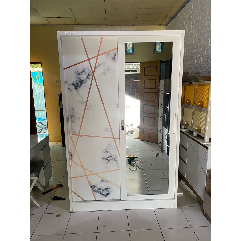 LEMARI BESI PAKAIAN 120