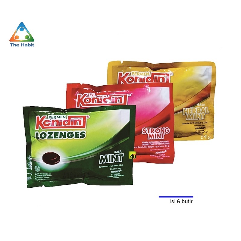 

(The Habit) Konidin Lozenges - Permen Mint