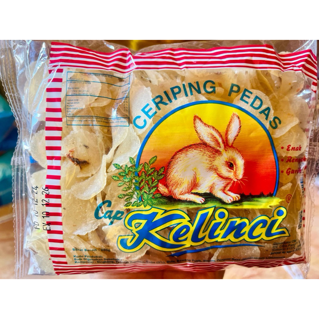 

1 Kg Krecek Ceriping Singkong. Camilan Krupuk Krecek Ceriping Jadul