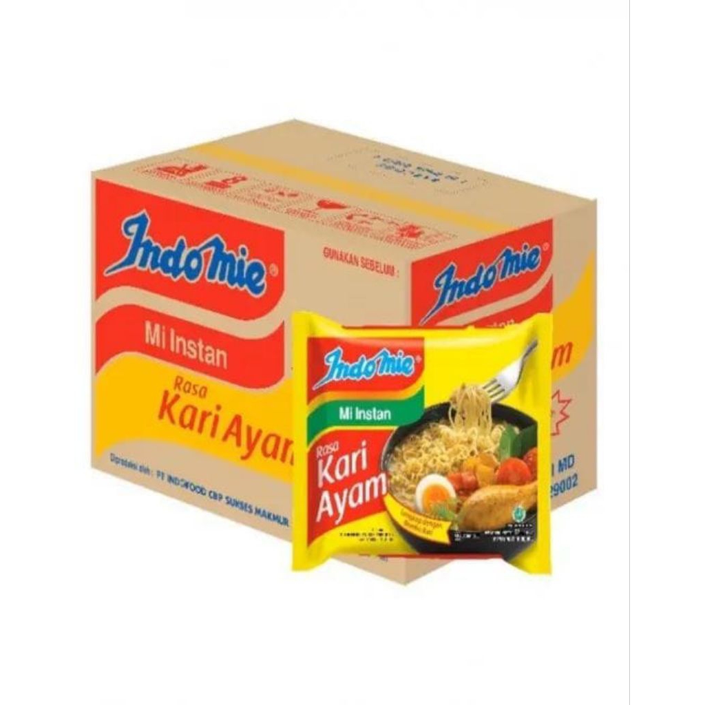 

Indomie Kari ayam 1 dus (isi 40 pcs)