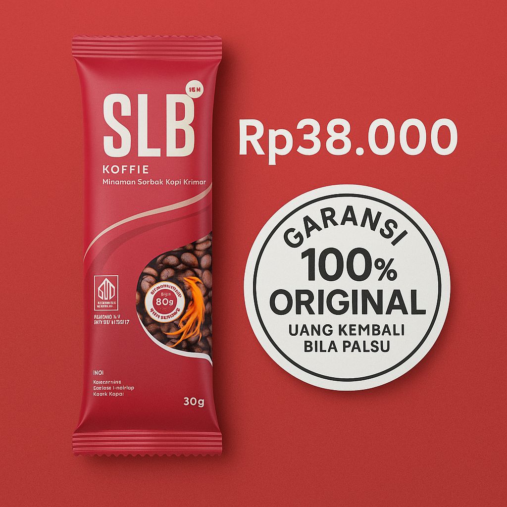 SLB KOFFIE 1 Sachet  – Rasa Nikmat & Mantap - KOPI SLB