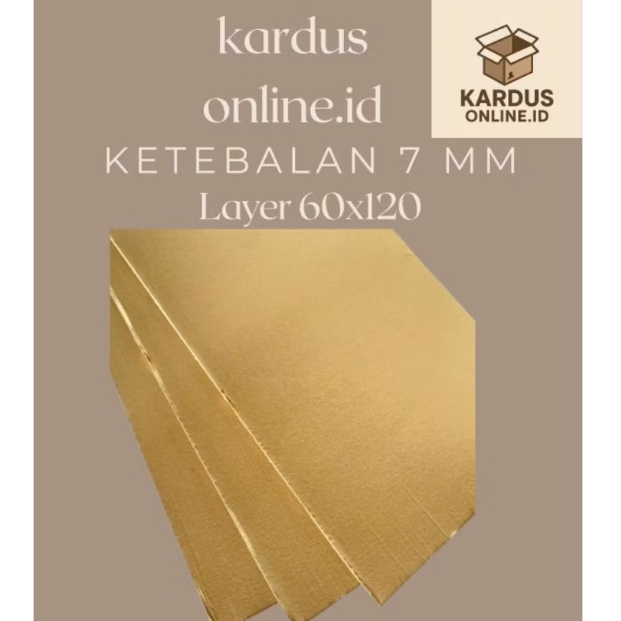 

Kardus Layer Uk 60x120 5ply (7mm)
