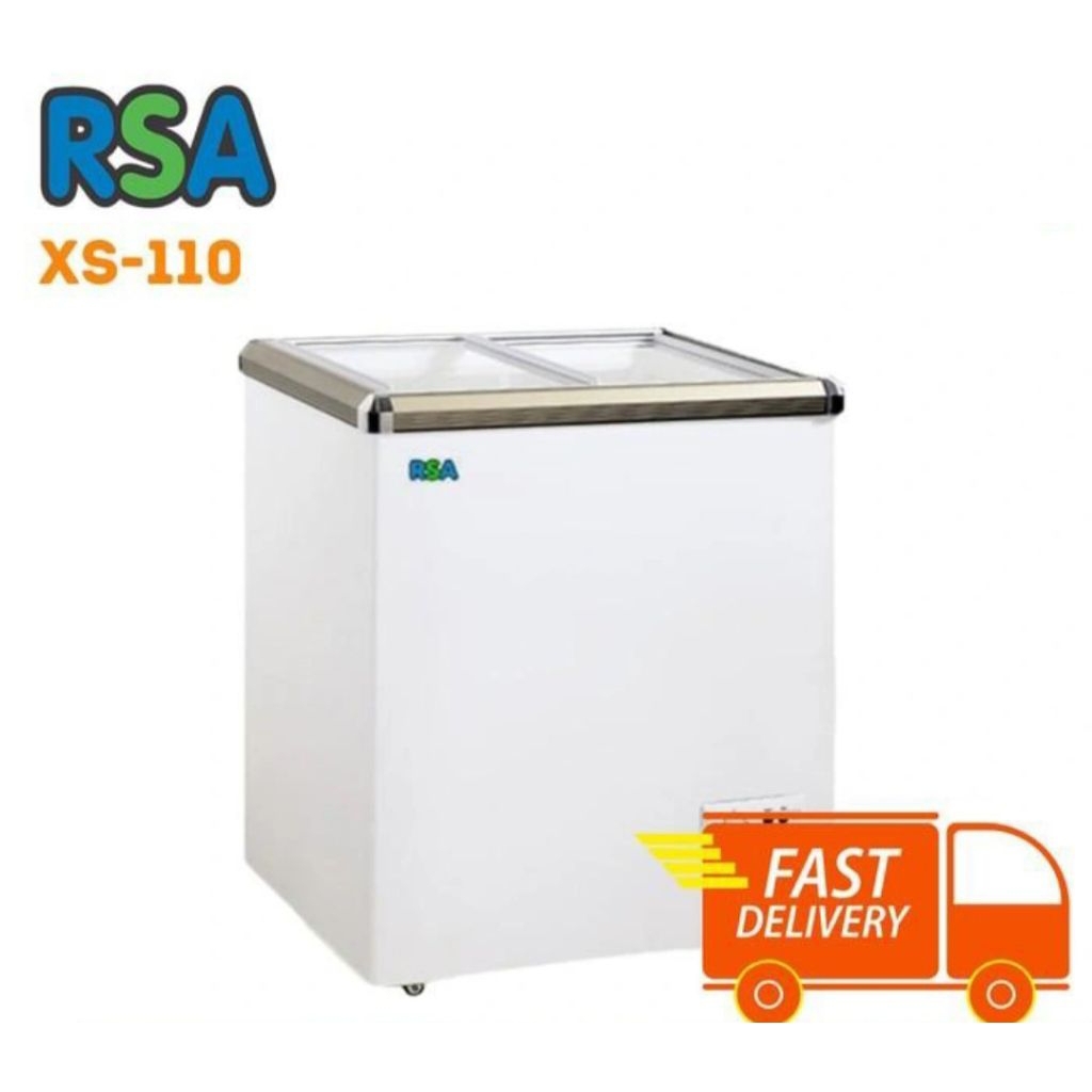 BOX FREEZER SLIDING RSA 100 LITER XS-110 BOX FREEZER SLIDING 100LITER XS110 CHEST FREEZER SLIDING RS