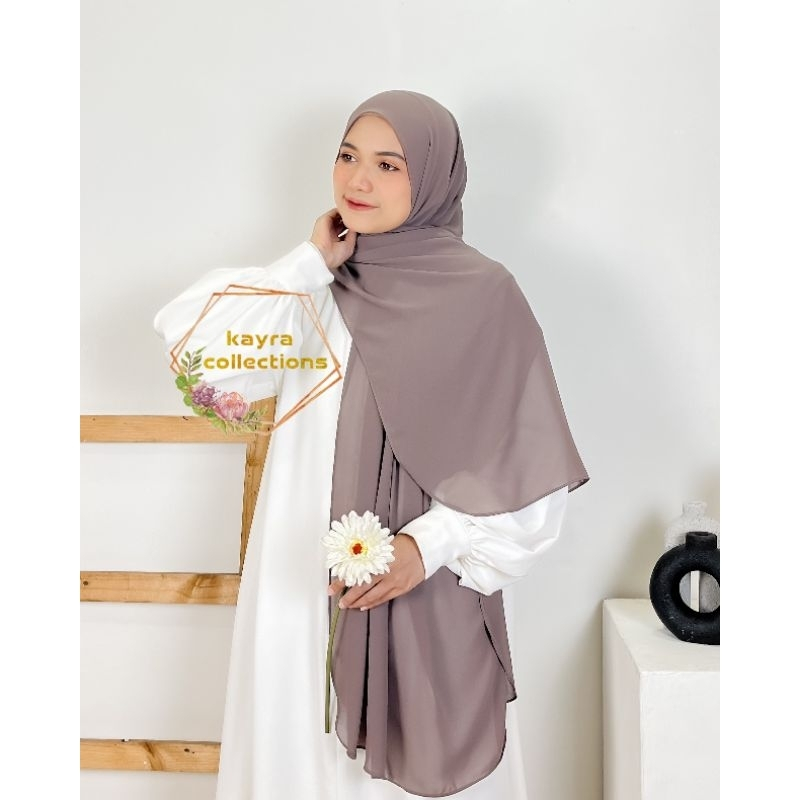 pashmina oval Malay syari ceruti baby doll 200cmx110cm