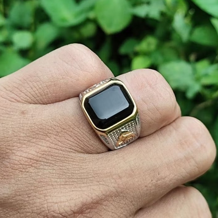 cincin batu akik Yaman Wulung Cibeet