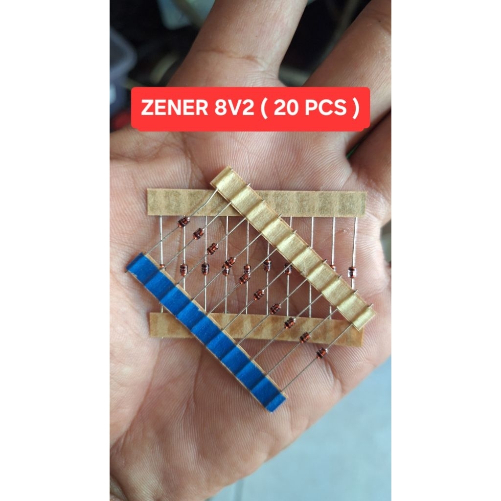 zener 8v2 8.2v Japan (20 pcs)