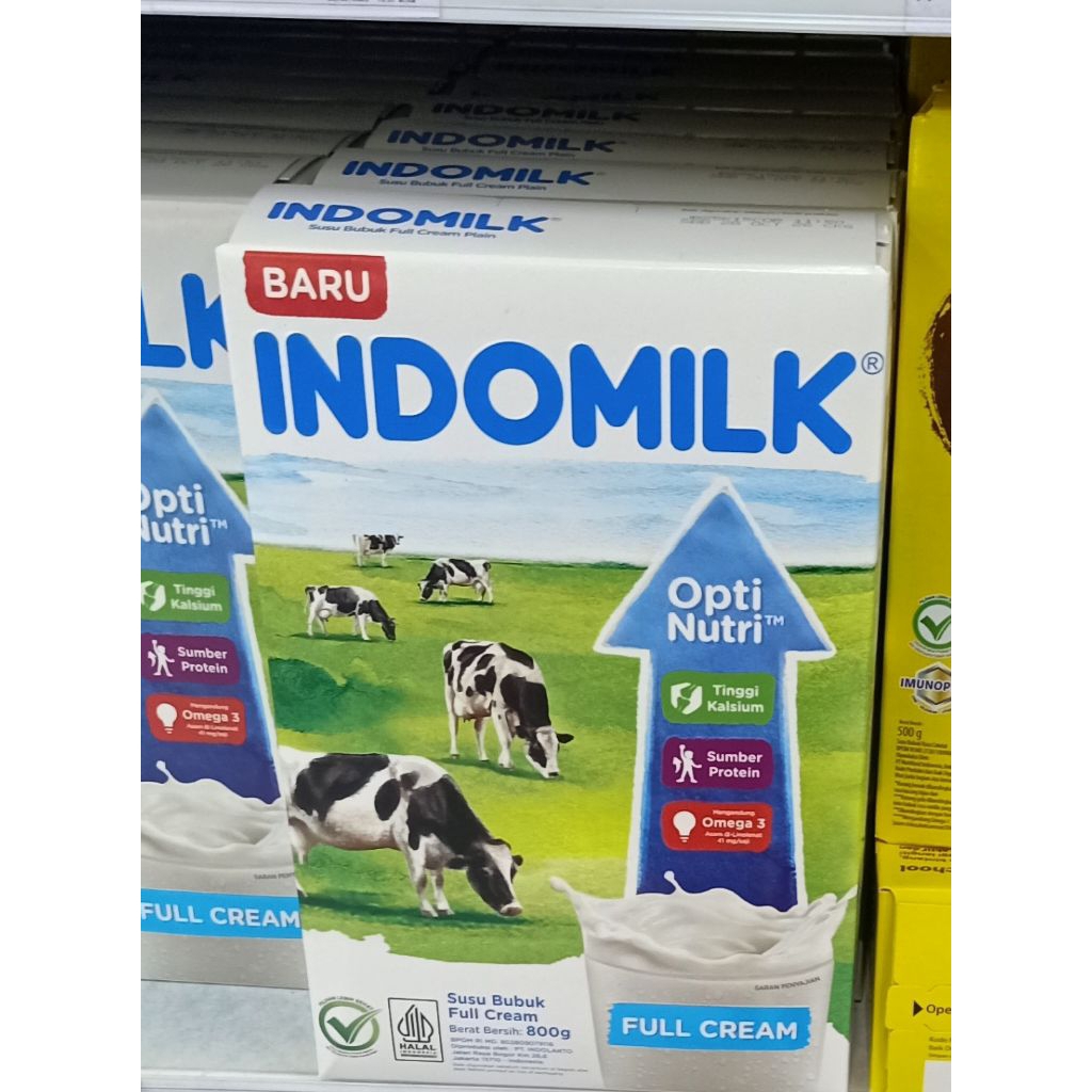 

Indomilk Susu Bubuk Full Cream Box 800 Gr Susu Nutrisi