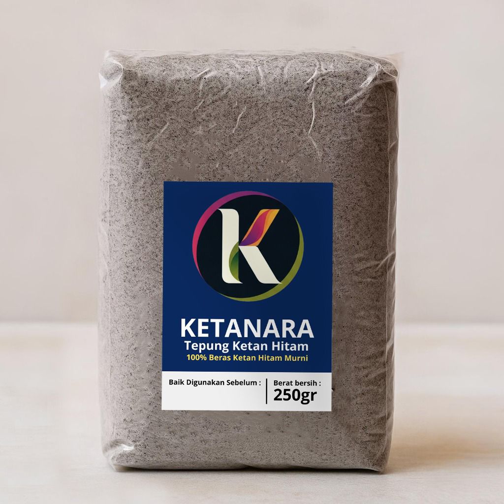 

Tepung Ketan Hitam Original Murni tanpa campuran 250gram