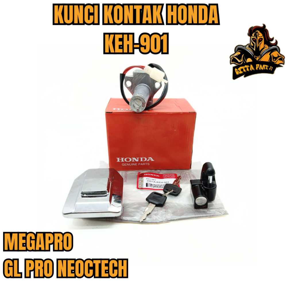 ASLI ORIGINAL KUNCI KONTAK HONDA AHM KEH-901 MEGAPRO GL PRO NEOCTECH