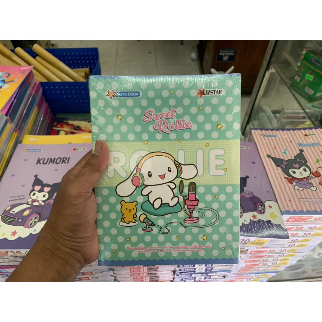 

Buku Tulis NEWSTAR 1 Pack 38 Lembar