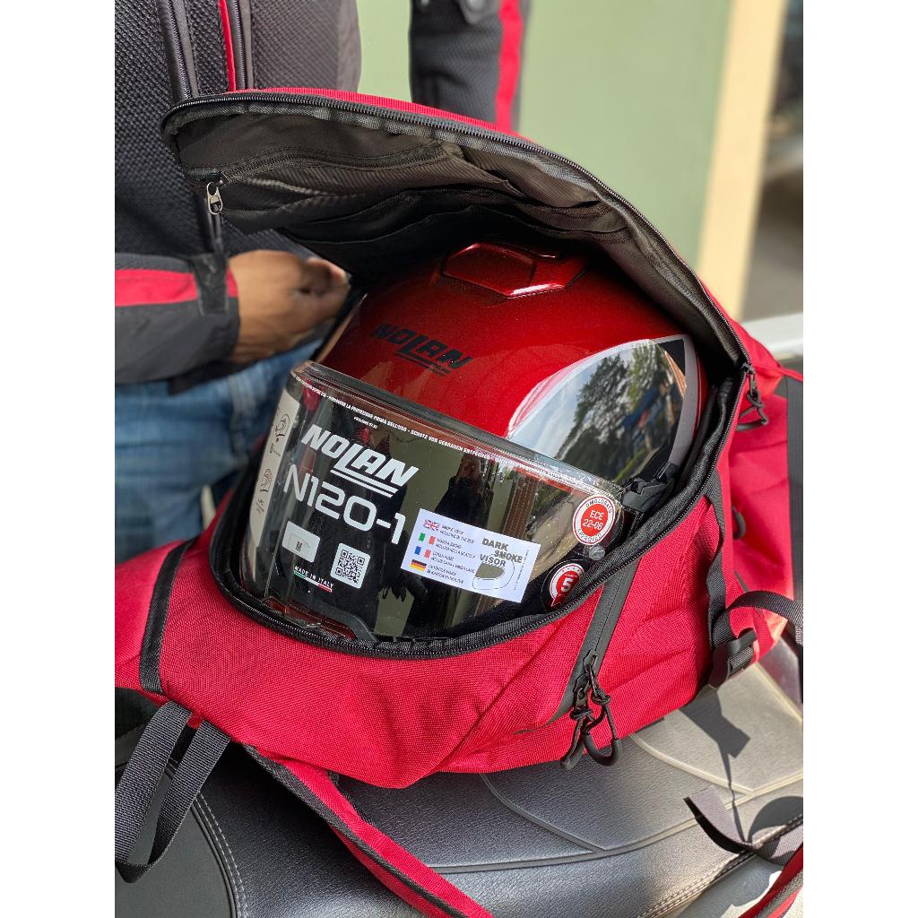 Tas Helm Waterproof Tas simpan helm sarung tangan Kapasitas 25Liter MT Helmet