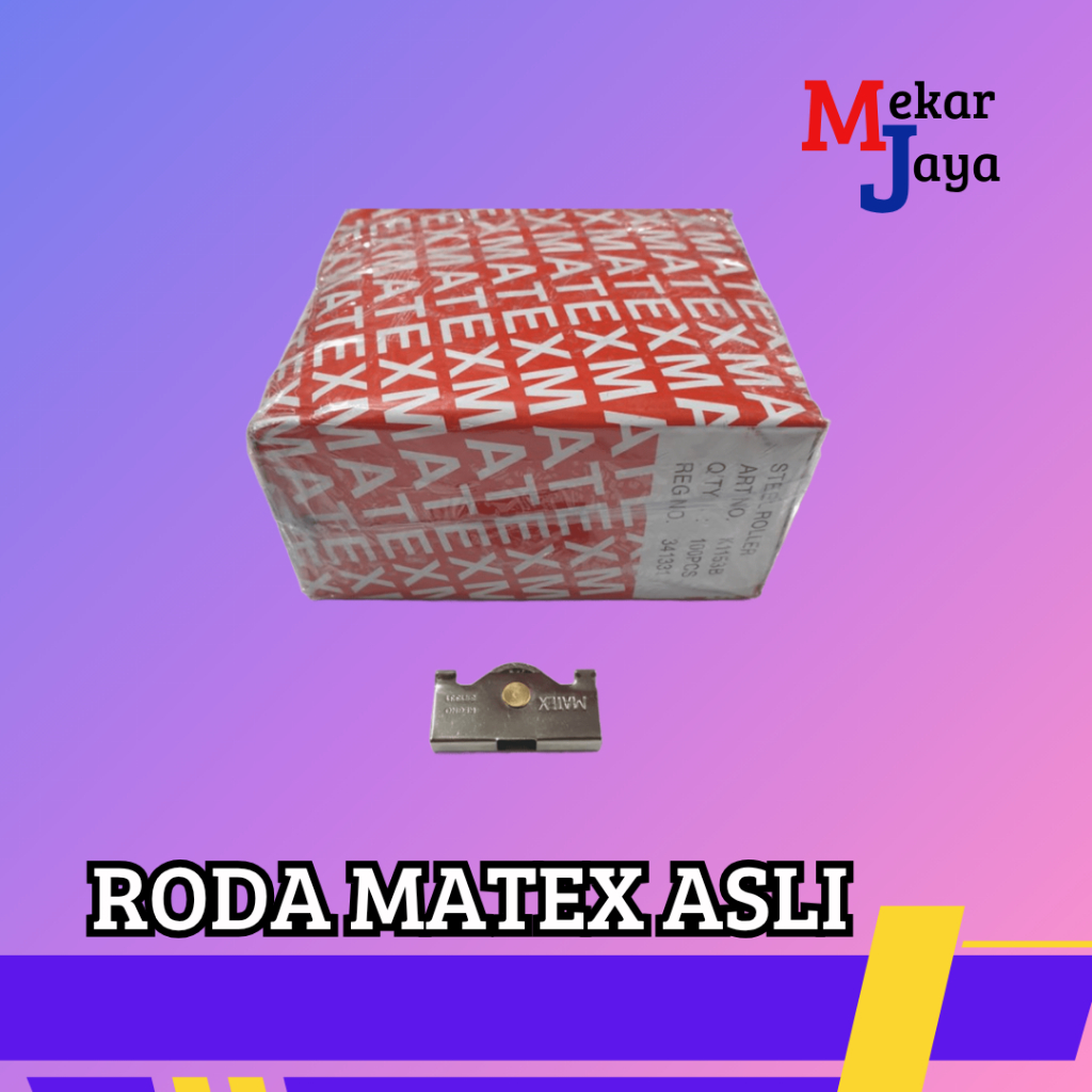 MATEX RODA MATEX ASLI BESAR/ RODA PINTU ETALASE KACA/ETALASE ALUMUNIUM