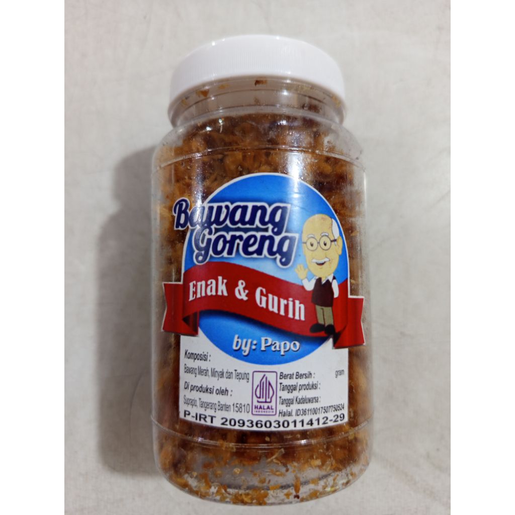 

papo bawang goreng 80gr