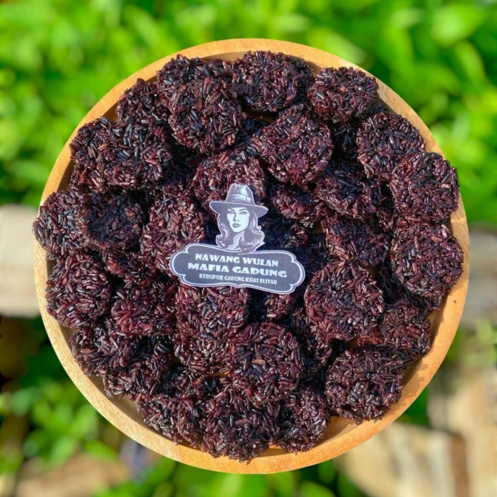 

Kerupuk RENGGINANG KETAN HITAM Kerupuk Rengginang Asli Ketan Kerupuk Rengginang Ukuran Mini Original Gurih Renyah