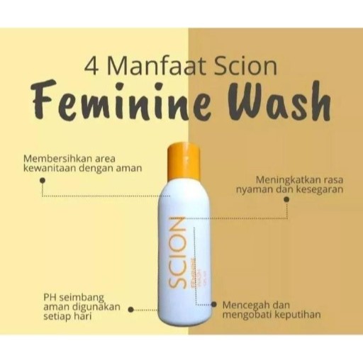PROMO TERMURAH Ready Scion Feminine Wash 100% ORI