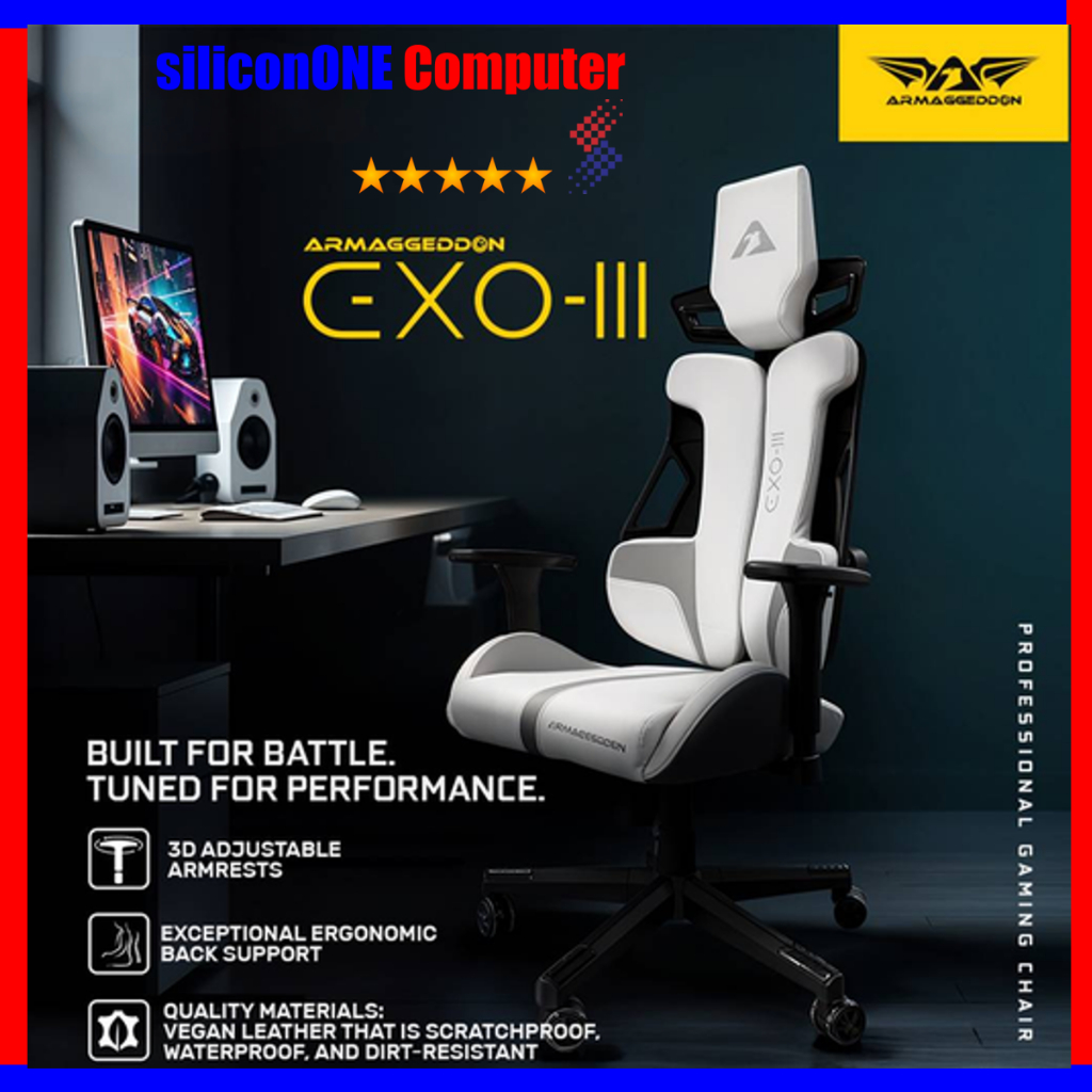 Armageddon Exo-III Ergonomic Back Support Gaming Chair