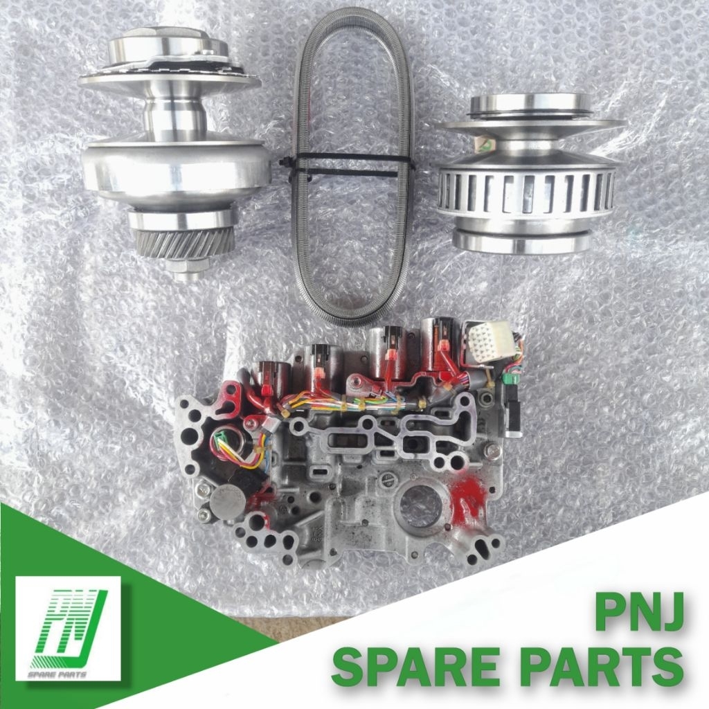 Set Pulley CVT Belt Body Valve Isi Transmisi Gearbox Matic Nissan Livina L11 Juke Evalia Mirage ORIG