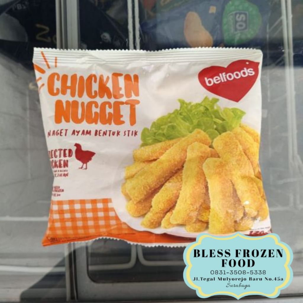 

BFF❄️ BELFOODS CHICKEN NUGGET STICK 170gr