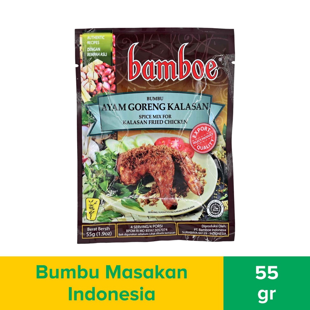

Bamboe Bumbu Ayam Goreng Kalasan 55gr